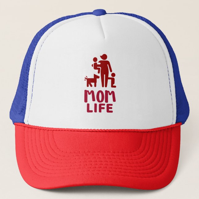 Mum Life - Managing the Chaos Trucker Hat (Front)