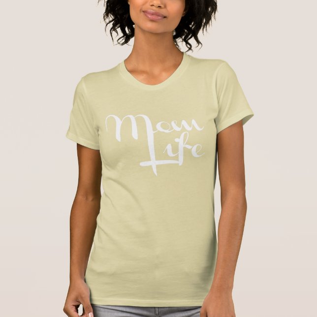 Mum Life Pinky T-Shirt (Front)