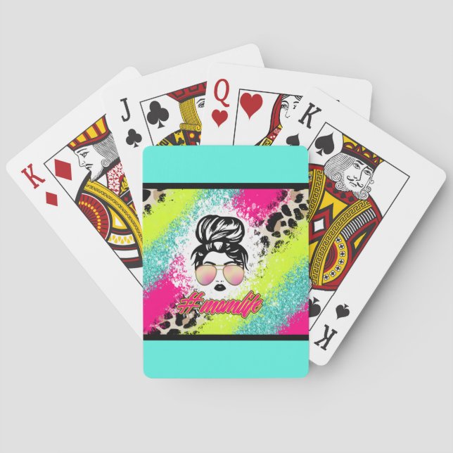 Mum Life Playing Cards (Back)