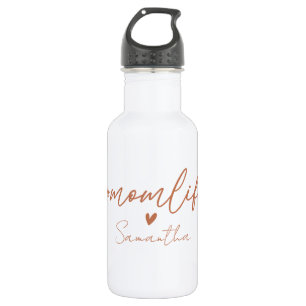 Mum Life - Rustic Charm Design 532 Ml Water Bottle