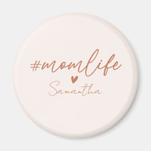 Mum Life - Rustic Charm Design Magnet