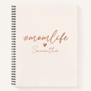 Mum Life - Rustic Charm Design Notebook