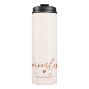 Mum Life - Rustic Charm Design Thermal Tumbler