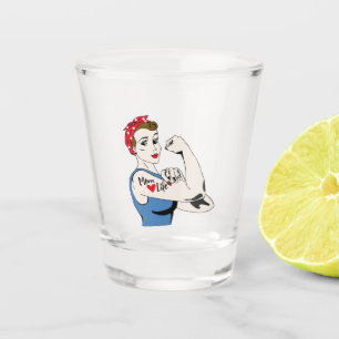 Mum Life Shot Glass