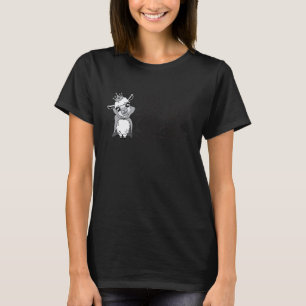 Mum Llama Queen Cute Animal For Women Llama 3 T-Shirt