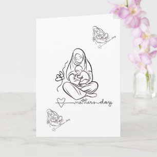 Mum Love Beautiful Design Card