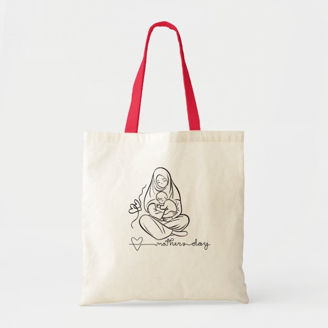 Mum Love  Beautiful Design Tote Bag (Front)