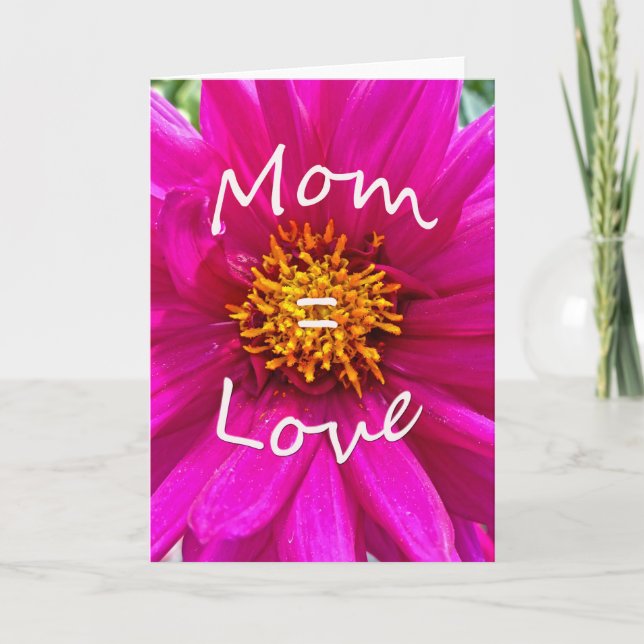 Mum = Love Card (Front)