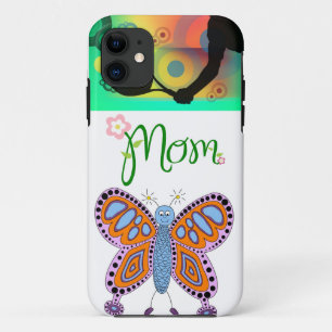 Mum Love Floral Heart Blossom Vines Destiny Sports iPhone 11 Case