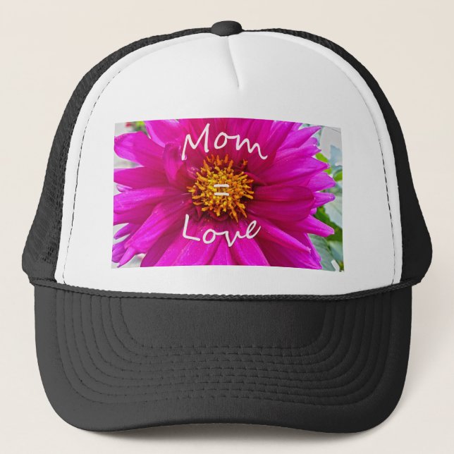 Mum = Love Trucker Hat (Front)
