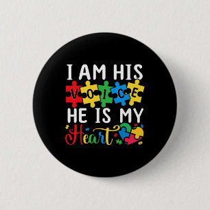 Mum Mama Autistic Autism Awareness Month 1 6 Cm Round Badge