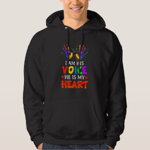 Mum Mama Autistic Autism Awareness Month Hoodie
