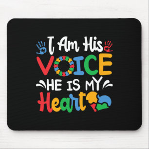 Mum Mama Autistic Autism Awareness Month Mouse Mat