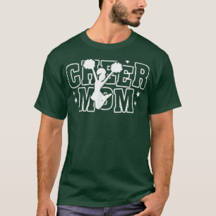 Mum Mama Best Mum Of A Cheerleader Mother Cheer Mo T-Shirt