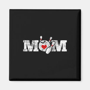 Mum Mama Bowling Sports Magnet