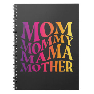 mum mama mother notebook