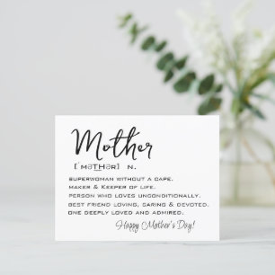 Mum Meaning Dictionary Definition of Mum Card