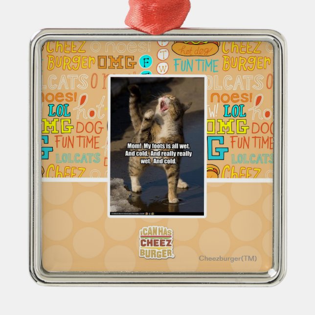 Mum! Metal Tree Decoration (Front)