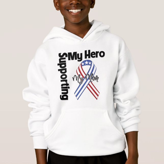 Mum - Military Supporting My Hero (Front)
