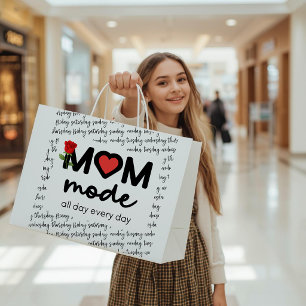 Mum Mode All Day Every Day Gift Bag