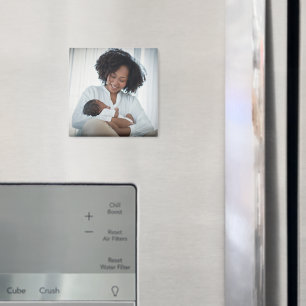 Mum Mother Baby Family Photo Personalise  Magnet