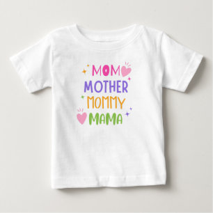 Mum mother mummy mama baby T-Shirt