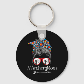 Mum - Mothers Day Bowhunter Archer Bowman Bows  Key Ring