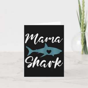 Mum Mother's Day Funny Mama Shark Card