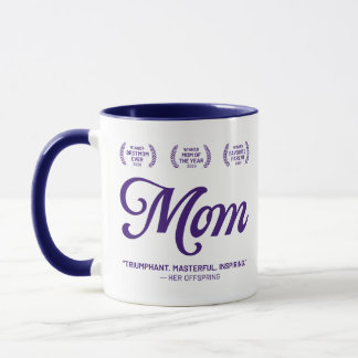 Mum Mug (Handle & rim in 10 colours)