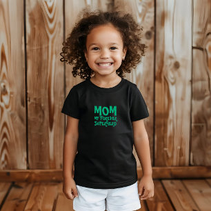 Mum My Forever Superhero green Baby T-Shirt