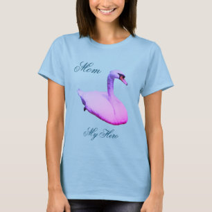 Mum My Hero Regal Swan Nature T-Shirt