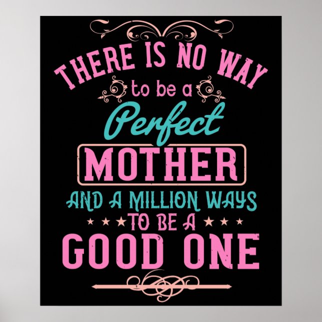 Mum - No way to be a perfect mother Poster (Front)