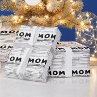 Mum Nutritional Facts