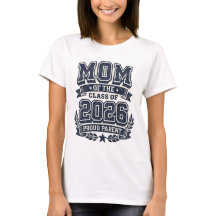 Mum of a 2026 Graduate – Proud Parent Pride Tee