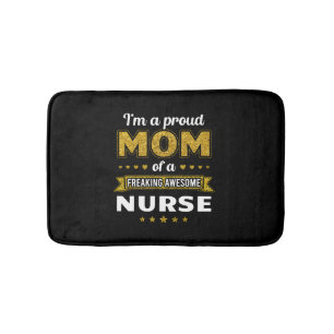 Mum of a freaking awesome Nurse Bath Mat