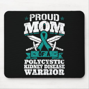 Mum Of A Polycystic Kidney Disease Warrior Awarene Mouse Mat