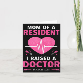 Mum of a Resident Residency Match Day Women Card