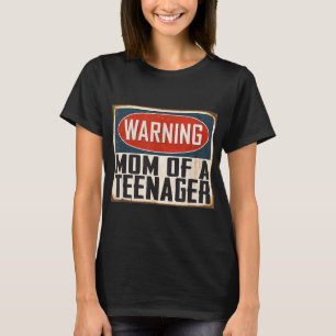 Mum of a Teenager 13th Birthday Matching Official  T-Shirt