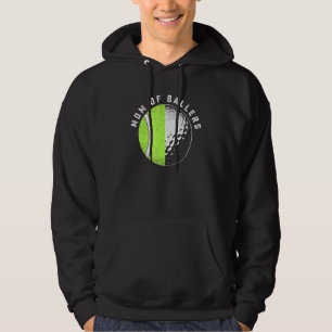Mum Of Ballers Golf Tennis Player Daughter Son Gol Hoodie
