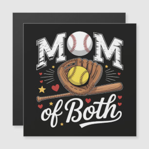 Mum of Both Game Day Baseball Softball 