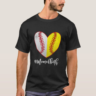 Mum Of Both Softball T-Shirt