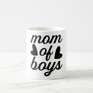 Mum of boys coffee mug