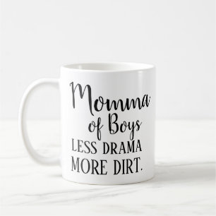 mum of boys coffee mug