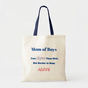 Mum of Boys Tote Bag