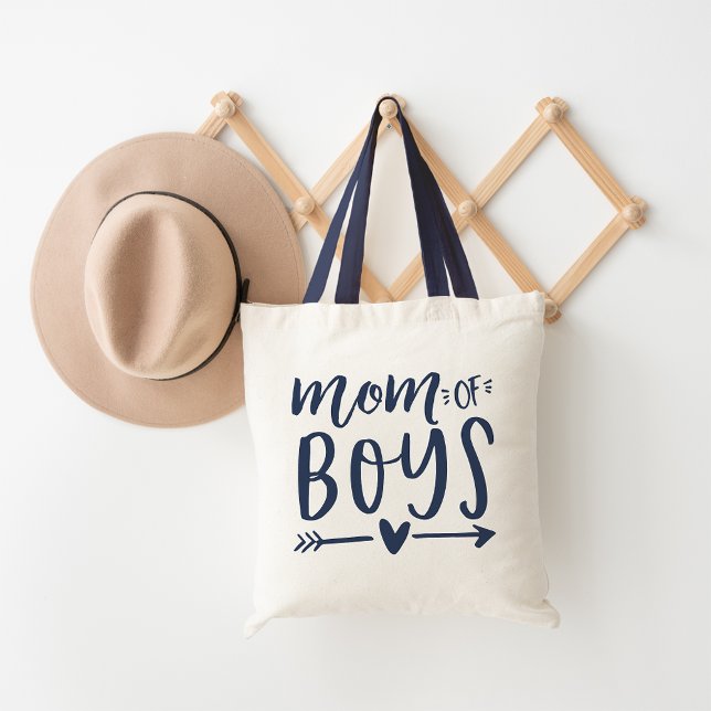 Mum of Boys Tote Bag (Creator Uploaded)