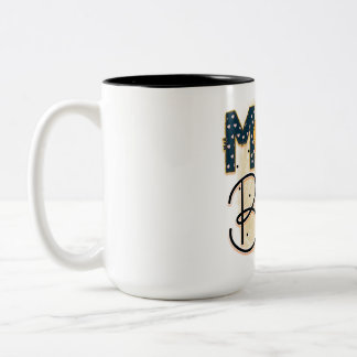 Mum of Boys Two-Tone Coffee Mug