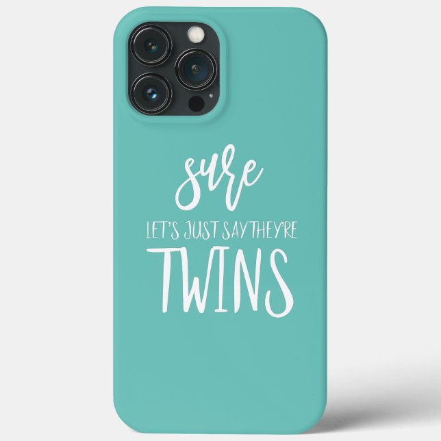Mum Of Irish Twins Mum Of 2 Kids Close In Age Case-Mate iPhone Case (Back)