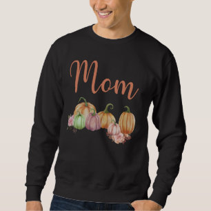 Mum of Little Pumpkin First Birthday Autumn Pumpki Sweatshirt