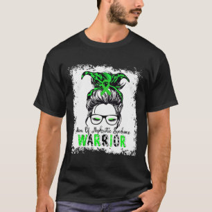 Mum Of Nephrotic Syndrome Warrior Green Ribbon Mum T-Shirt