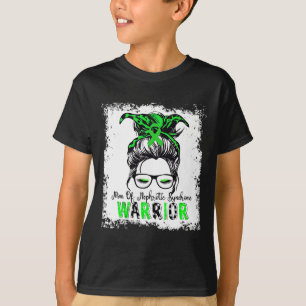 Mum Of Nephrotic Syndrome Warrior Green Ribbon Mum T-Shirt